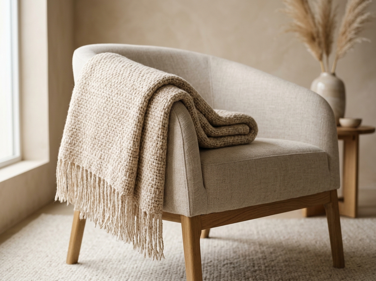 Cashmere-Touch Throw Blanket - image 1